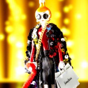Neiman Marcus Lady Shopper Ornament NEW in box